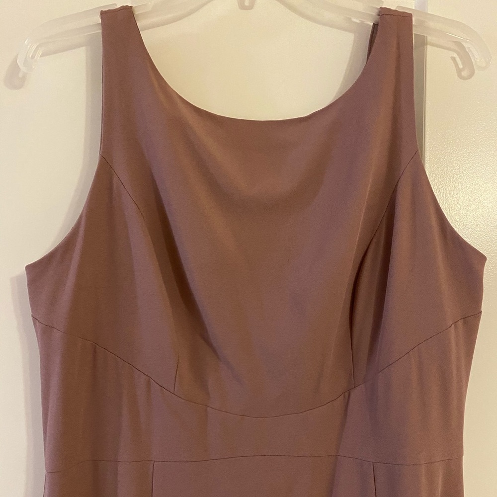 Amsale Joelle Bridesmaid Dress in Mauve